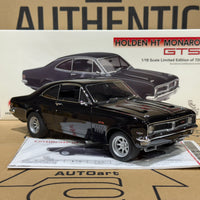 Holden HT Monaro GTS - Metallic Black - 1:18 Scale Diecast Model