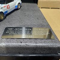 1981 JAMES HARDIE 1000 PODIUM TRIPLE SET - 1:43 SCALE DIECAST MODEL SET - BIANTE