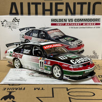 HOLDEN VS COMMODORE 1997 BATHURST WINNER - LARRY PERKINS - RUSSEL INGALL - 1:18 SCALE DIECAST MODEL