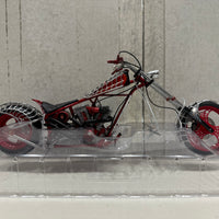 ORANGE COUNTY CHOPPERS - AMERICAN CHOPPER - BLACK WIDOW - 1:10 SCALE DIECAST