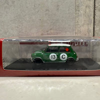 MORRIS COOPER 'S' #13C BOB HOLDEN/ RAUNO AALTONEN 1966 GALLAHER 500 WINNER - 1:43 SCALE DIECAST MODEL