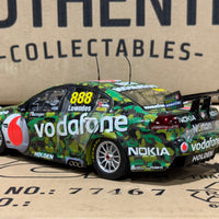 CRAIG LOWNDES' YEAR 2011 SUCROGEN TOWNSVILLE 400 TEAMVODAFONE VE SERIES II COMMODORE - 1:18 SCALE DIECAST MODEL