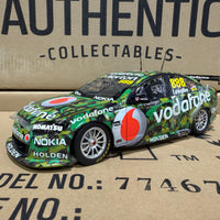 CRAIG LOWNDES' YEAR 2011 SUCROGEN TOWNSVILLE 400 TEAMVODAFONE VE SERIES II COMMODORE - 1:18 SCALE DIECAST MODEL
