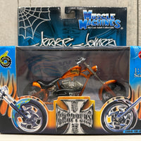 MUSCLE MACHINES - JESS JAMES - EL DIABLO - RIGID - BUNDABERG - WEST COAST CHOPPERS - 1:18 SCALE DIECAST MODEL