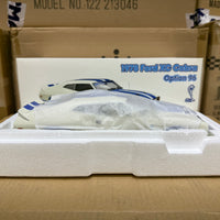 Ford XC Falcon Cobra Option 96 - White w/Blue Stripes - 1:18 Scale Diecast Model