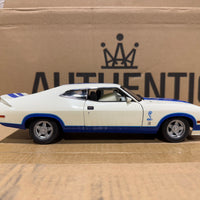 Ford XC Falcon Cobra Option 96 - White w/Blue Stripes - 1:18 Scale Diecast Model