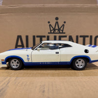 Ford XC Falcon Cobra Option 96 - White w/Blue Stripes - 1:18 Scale Diecast Model