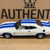 Ford XC Falcon Cobra Option 96 - White w/Blue Stripes - 1:18 Scale Diecast Model