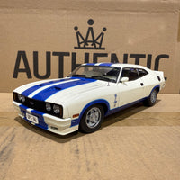 Ford XC Falcon Cobra Option 96 - White w/Blue Stripes - 1:18 Scale Diecast Model