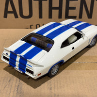 Ford XC Falcon Cobra Option 96 - White w/Blue Stripes - 1:18 Scale Diecast Model