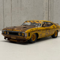 FORD XA FALCON GT 1974 BATHURST WINNER 50TH ANNIVERSARY GOLD LIVERY - 1:18 SCALE DIECAST MODEL