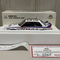 1988 BATHURST - PETER BROCK/JIM RICHARDS - BMW M3 - 1:18 SCALE DIECAST MODEL - AUTOart