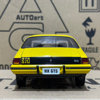 HOLDEN HX MONARO GTS SEDAN ABSINTH YELLOW - 1:18 SCALE DIECAST MODEL