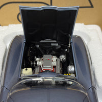 1963 CHEVROLET CORVETTE COUPE - SILVER BLUE - 1:18 SCALE DIECAST MODEL - AUTOART