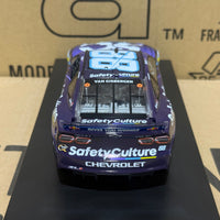 SHANE VAN GISBERGEN AUTOGRAPHRD 2025 SAFETY CULTURE 1:24 SCALE ARC DIECAST