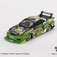 NISSAN LB-SUPER SILHOUETTE S15 SILVIA - 2024 FORMULA DRIFT - 1:64 SCALE DIECAST - MINI GT
