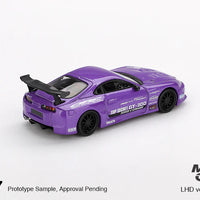 TOYOTA SUPRA (A80) TOP SECRET GT-300 - PURPLE - 1:64 SCALE DIECAST - MINI GT