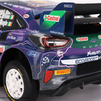 2022 RALLY ITALIA SARDEGNA 2ND - #42 FORD PUMA RALLY1 - 1:18 SCALE MODEL - TOPSPEED