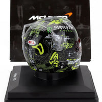 LANDO NORRIS - 2025 PRE-SEASON TEST - MCLAREN F1 TEAM - 1:5 SCALE HELMET - SPARK