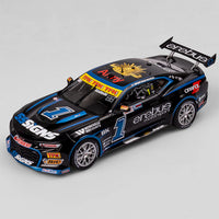 Brodie Kostecki - Erebus Motorsport #1 Chevrolet Camaro ZL1 - 2024 Perth SuperSprint Throwback Livery - 1:18 Scale Diecast Model - AUTHENTIC COLLECTABLES