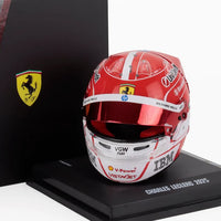 CHARLES LECLERC - 2025 SEASON - FERRARI - 1:5 HELMET - LOOKSMART