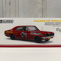 1968 BATHURST - #14D HOLDEN HK MONARO GTS 327 - 1968 BATHURST CONTROVERSY - 1:18 SCALE DIECAST MODEL