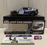 SHANE VAN GISBERGEN 2025 SAFETY CULTURE MEXICO ROAD COURSE RACED WIN 1:24 ARC DIECAST