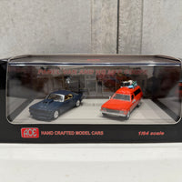 PANEL VAN & HQ MFP COUPE TWIN SET - 1:64 SCALE MODELS