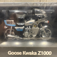 MAD MAX - GOOSE'S CUSTOM "KWAKA Z1000" KAWASAKI POLICE BIKE - 1:18 SCALE MODEL