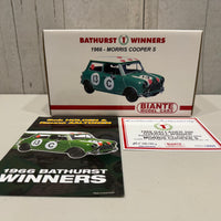 1966 BATHURST WINNER - MORRIS COOPER S - B.HOLDEN - R.AALTONEN - 1:18 SCALE DIECAST MODEL