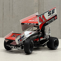 DOMINIC SCELZI - 2024 #41 SE INC. SPRINT CAR - TEAM EXCLUSIVE - 1:18 SCALE DIECAST MODEL - ACME