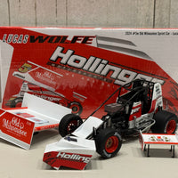 LUCAS WOLFE - 2024 #5w OLD MILWAUKEE SPRINT CAR - 1:18 SCALE DIECAST MODEL - ACME