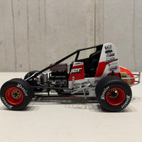 LUCAS WOLFE - 2024 #5w OLD MILWAUKEE SPRINT CAR - 1:18 SCALE DIECAST MODEL - ACME