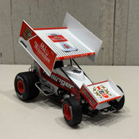 LUCAS WOLFE - 2024 #5w OLD MILWAUKEE SPRINT CAR - 1:18 SCALE DIECAST MODEL - ACME