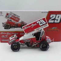 Bud Kaeding - 2024 #29 Alviso Rocks Sprint Car - 1:18 Scale Diecast Model - ACME