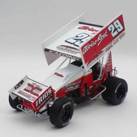 Bud Kaeding - 2024 #29 Alviso Rocks Sprint Car - 1:18 Scale Diecast Model - ACME