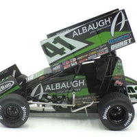 Carson Macedo - 2024 Jason Johnson Racing (JJR) #41 Sprint Car - 1:18 Scale Diecast Model - ACME