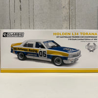 1977 PETER BROCK ATCC - HOLDEN LH L34 TORANA - 1:18 SCALE DIECAST MODEL