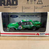 1983 BATHURST - DICK JOHNSON/ KEVIN BARTLET - GREENS TUF FORD XE FALCON - 1:18 SCALE DIECAST MODEL - AUTOart