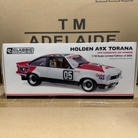 PETER BROCK - 1979 SANDOWN 400 WINNER - HOLDEN LX TORANA A9X - 1:18 SCALE DIECADT MODEL