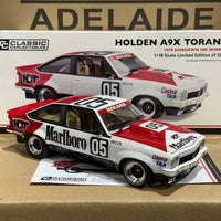 PETER BROCK - 1979 SANDOWN 400 WINNER - HOLDEN LX TORANA A9X - 1:18 SCALE DIECADT MODEL