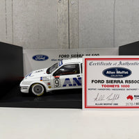FORD SEIRRA RS500 - TOOHEYS 1000 - MOFFAT/HANSFORD/HIEDZWIEDZ BATHURST 1988 - 1:18 SCALE DIECAST MODEL - AUTOart