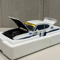 1975 ALLAN MOFFAT - FORD CAPRI RS 3100 - AUSTRALIAN SPORTS SEDAN - 1:18 SCALE DIECAST MODEL - AUTOart