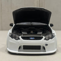 FORD FG FALCON LIMITED EDITION - WHITE WITH BONUS DECAL SET - 1:18 SCALE DIECAST MODEL - BIANTE