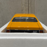 HG MONARO 70 GTS 350 - INDY ORANGE - W/CERTIFICATE - 1:18 SCALE DIECAST MODEL - AUTOart