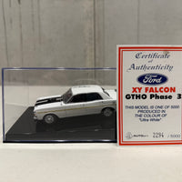 FORD XY GT-HO FALCON PHASE III - ULTRA WHITE - 1:43 SCALE DIECAST MODEL - AUTOart