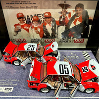 1984 BATHURST WINNER TWIN SET - HOLDEN VK COMMODORE - 1:18 SCALE DIECAST MODELS -CLASSIC CARLECTABLES