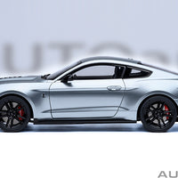 FORD MUSTANG SHELBY GT500 (ICONIC SILVER) - 1:18 SCALE MODEL - AUTOart