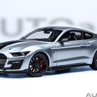 FORD MUSTANG SHELBY GT500 (ICONIC SILVER) - 1:18 SCALE MODEL - AUTOart