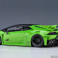 Lamborghini Huracan GT Liberty Walk LB Silhouette - Green - 1:18 Scale Model - AUTOart